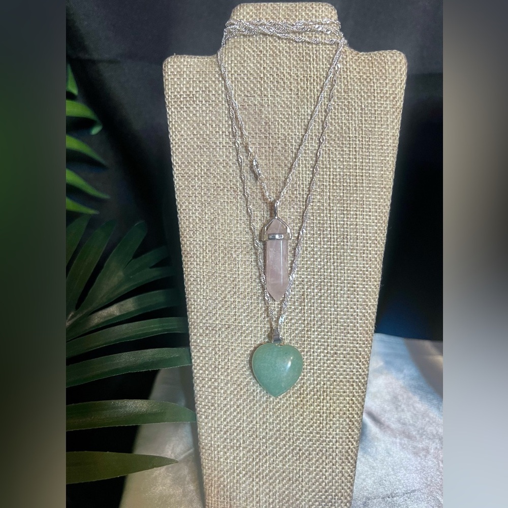 ✨ Healing Crystal Pendant Necklace Bundle ✨